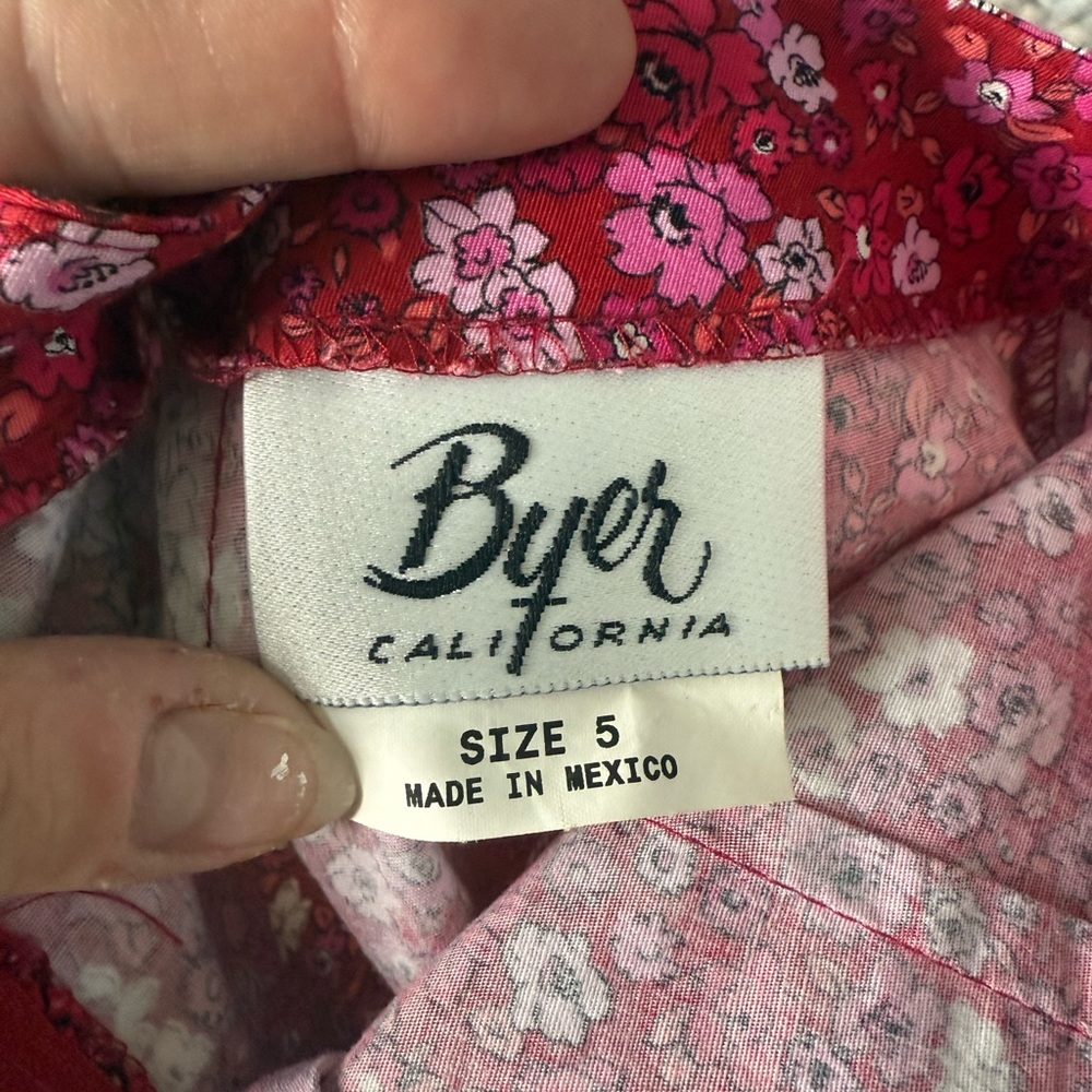 Vintage Byer California mini skirt